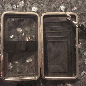 iPhone wristlet wallet.